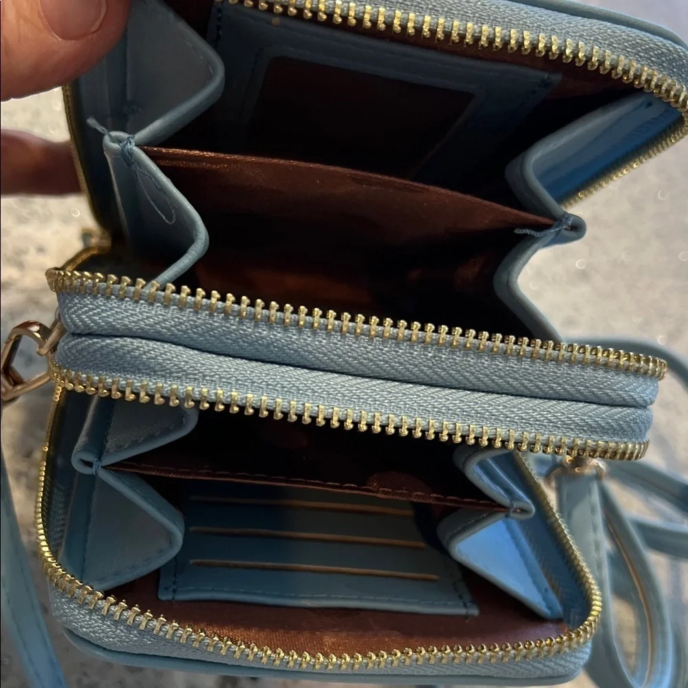 Forever Young Sky Blue Crossbody Bag